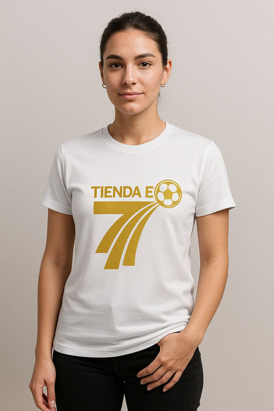 Camiseta blanca El 7
